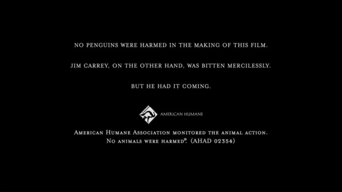 What is a disclaimer in cinema