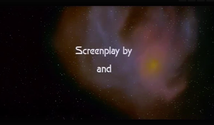 Второй слайд титров «Star Trek IV: The Voyage Home»